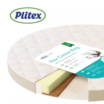 Детский матрас Plitex Flex Cotton Ring